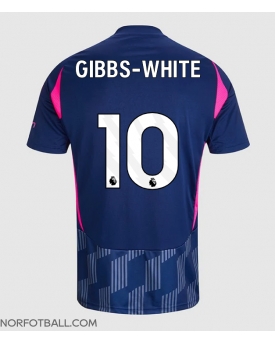 Billige Fotballdrakt Nottingham Forest Morgan Gibbs-White #10 Replika Bortedrakt 2024-25 Kortermet